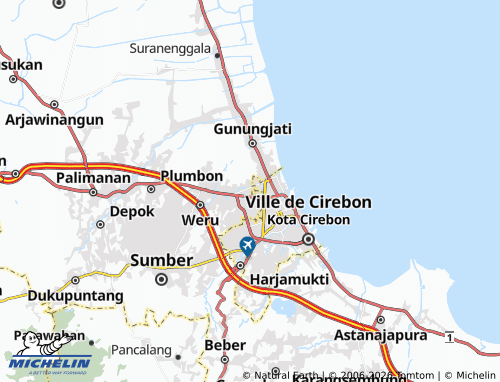 Mapa MICHELIN Kedungjaya - ViaMichelin