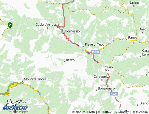 MICHELIN Cenova map - ViaMichelin