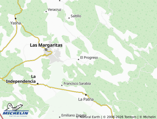 Carte MICHELIN El Progreso - ViaMichelin