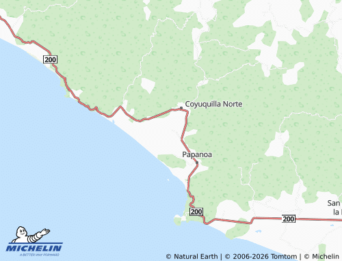 Mappa MICHELIN Coyuquilla Sur - ViaMichelin
