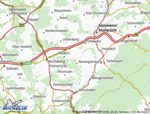 MICHELIN Oppertshausen map - ViaMichelin