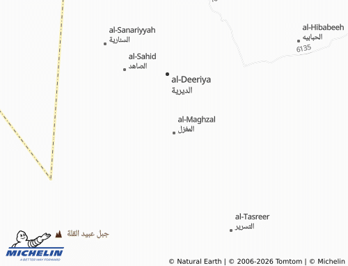 MICHELIN-Landkarte al-Maghzal - ViaMichelin