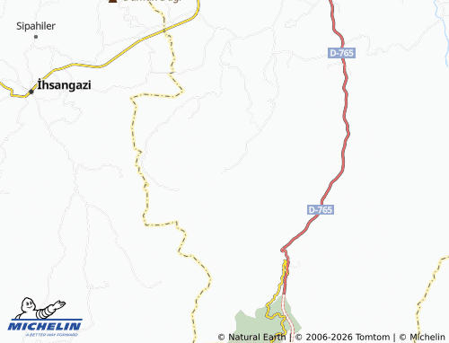 MICHELIN Karaçomak map - ViaMichelin