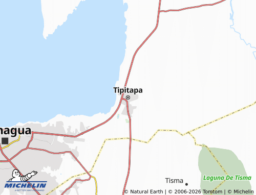 Kaart MICHELIN Tipitapa - ViaMichelin