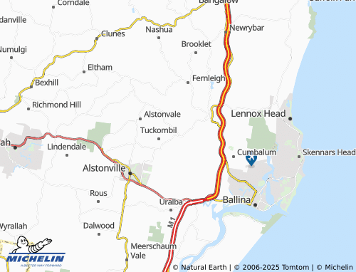 Mappa MICHELIN Teven - ViaMichelin