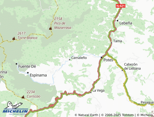 Mappa MICHELIN La Frecha - ViaMichelin
