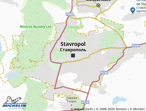 Kaart MICHELIN Stavropol - ViaMichelin