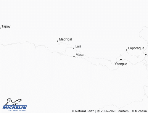 MICHELIN Maca map - ViaMichelin