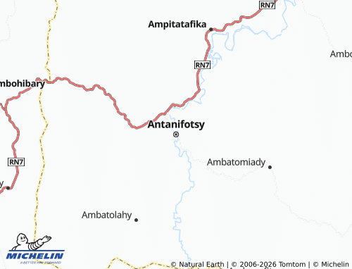 Mappa MICHELIN Antanifotsy - ViaMichelin