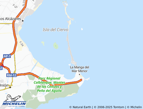 MICHELIN Bellavista map - ViaMichelin