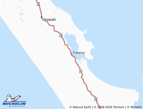 Mapa MICHELIN Pukenui - ViaMichelin