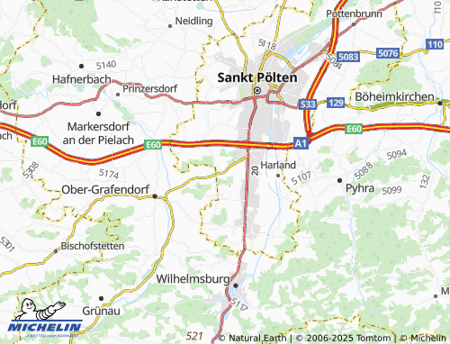 MICHELIN Völtendorf map - ViaMichelin
