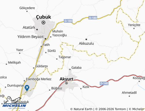 Mappa MICHELIN Cücük - ViaMichelin