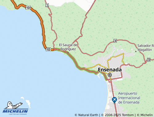 MICHELIN Colinas del Sauzal map - ViaMichelin