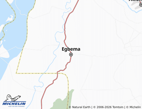 MICHELIN-Landkarte Egbema - ViaMichelin