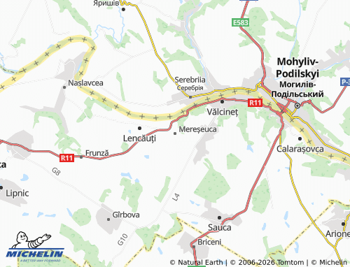 Mappa MICHELIN Mereșeuca - ViaMichelin