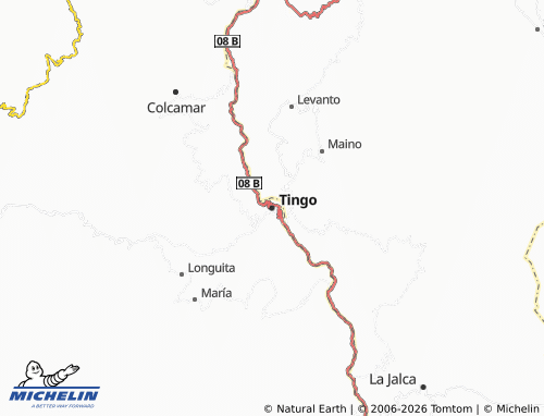 Carte MICHELIN Tingo - ViaMichelin