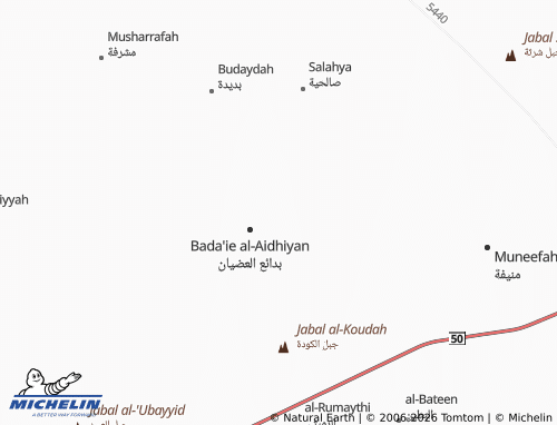 MICHELIN-Landkarte al-Yasameen - ViaMichelin