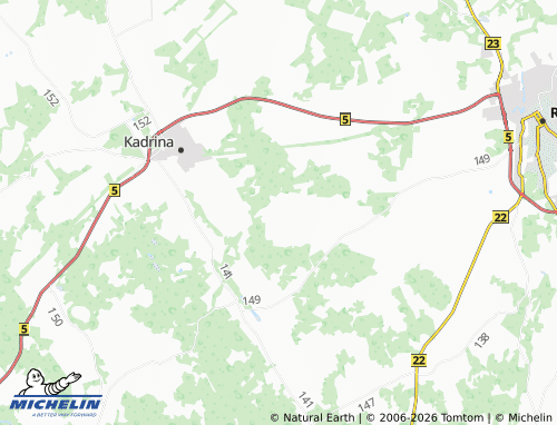 Mapa MICHELIN Vandu - ViaMichelin