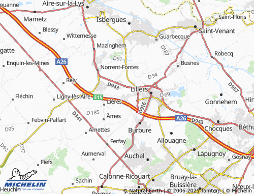 Mappa MICHELIN Ecquedecques - ViaMichelin