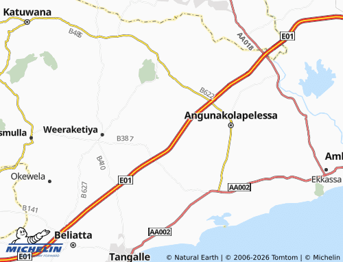 Mapa MICHELIN Netalaporuwa - ViaMichelin