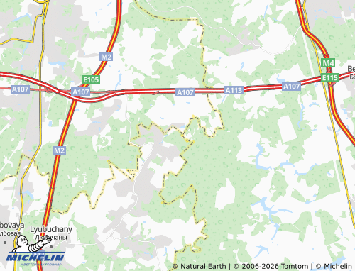 Carte MICHELIN Frontovik SNT - ViaMichelin