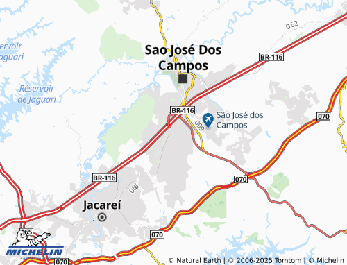 MICHELIN Residencial San Marino map - ViaMichelin