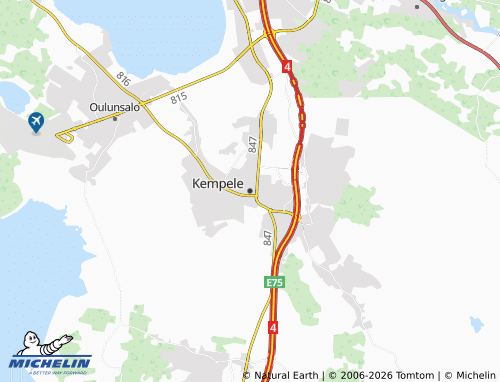 Carte MICHELIN Kempele - ViaMichelin
