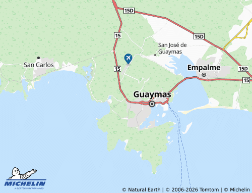 Mappa MICHELIN Campo de Tiro - ViaMichelin