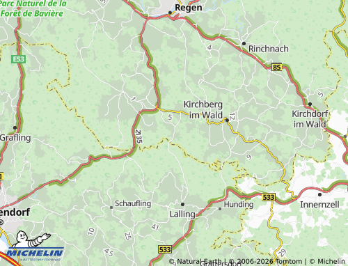 MICHELIN Dösingerried map - ViaMichelin