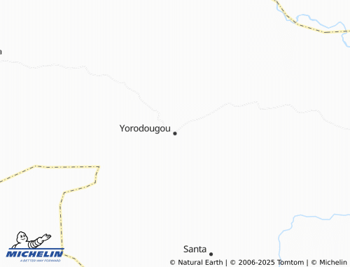 MICHELIN-Landkarte Yorodougou - ViaMichelin