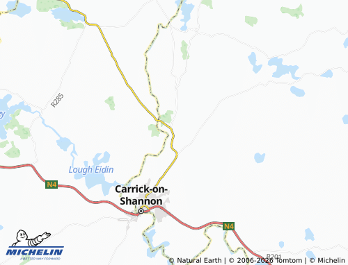 Kaart MICHELIN Leitrim - ViaMichelin