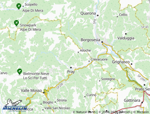 Mappa MICHELIN Chiesa - ViaMichelin