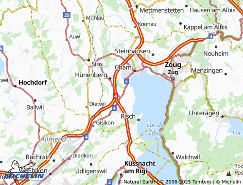 Kaart MICHELIN Rothus - ViaMichelin