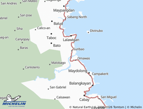 MICHELIN Camada map - ViaMichelin