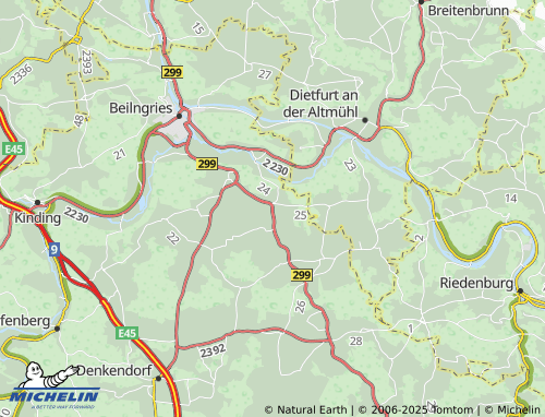 MICHELIN Amtmannsdorf map - ViaMichelin