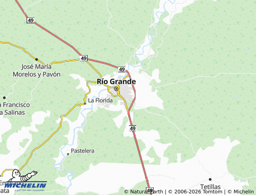 Mappa MICHELIN Jardines del Río - ViaMichelin