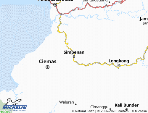 Carte MICHELIN Simpenan - ViaMichelin
