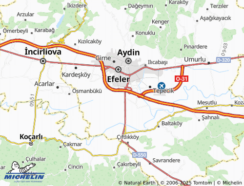 MICHELIN Ovaeymir map - ViaMichelin