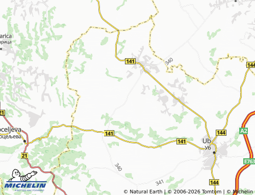 Mapa MICHELIN Kalinovac - ViaMichelin