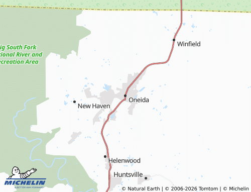 Carte MICHELIN Oneida - ViaMichelin