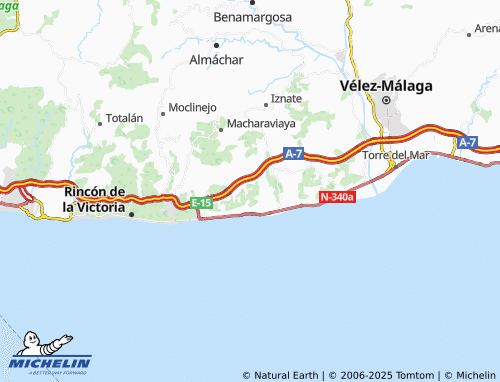 MICHELIN Loma del Sol map - ViaMichelin