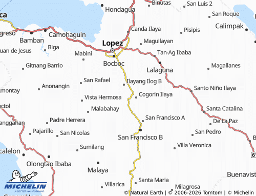 MICHELIN Binahian A map - ViaMichelin