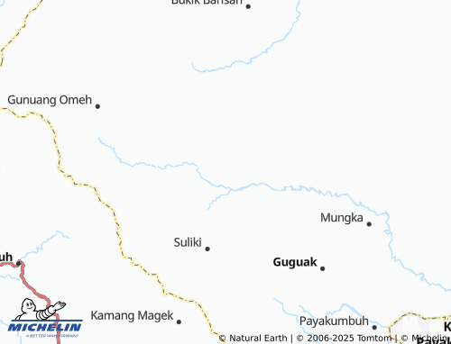 MICHELIN Sungai Rimbang map - ViaMichelin
