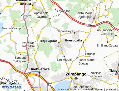 Mappa MICHELIN Deportistas - ViaMichelin