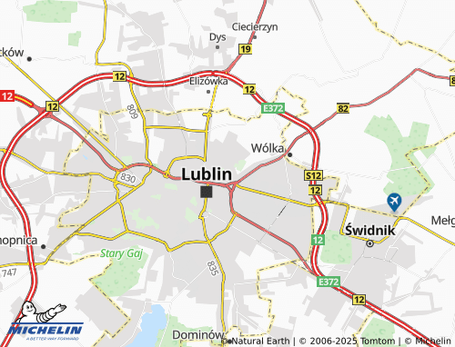 Mapa MICHELIN Kalinowszczyzna - ViaMichelin