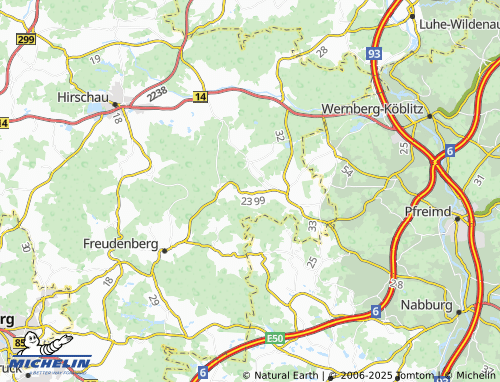 Mapa MICHELIN Mertenberg - ViaMichelin