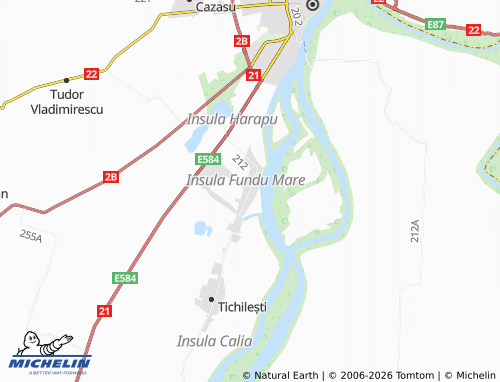 Mapa MICHELIN Chițcani - ViaMichelin