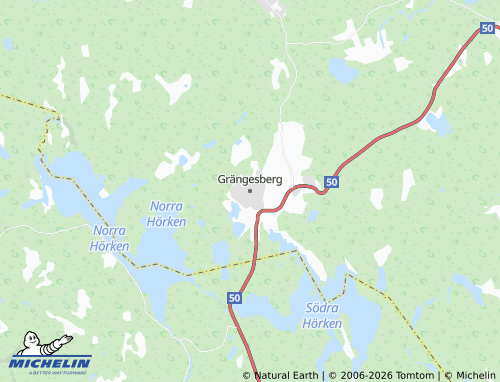 Mappa MICHELIN Grängesberg - ViaMichelin