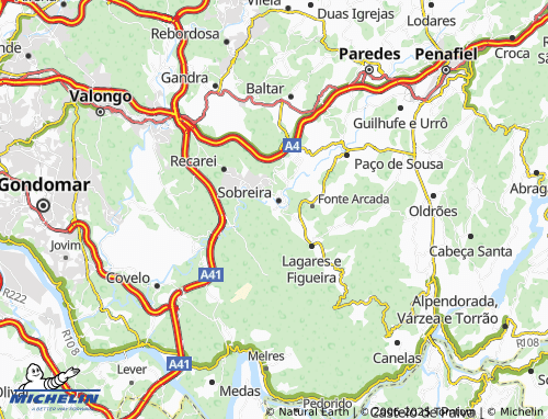 Carte MICHELIN Casconha - ViaMichelin